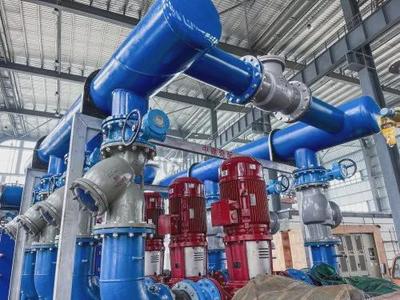 中建五局三公司裝配式機電工廠實現突破 首個換熱泵組模塊投產并融合電子信息技術開發